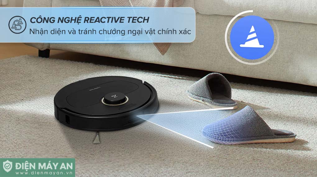 Robot hút bụi lau nhà Roborock Q Revo 5AE màu đen - Bản quốc tế